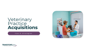 Blog cover for veterinary practice acquisitions.