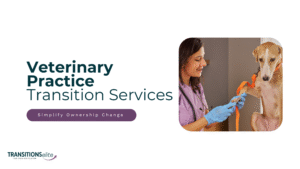 Blog cover for veterinary practice transition services for smooth ownership change.