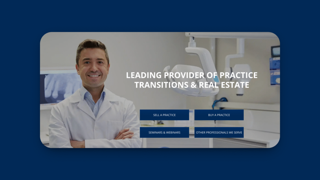 Screenshot of Omni Practice Group’s homepage.