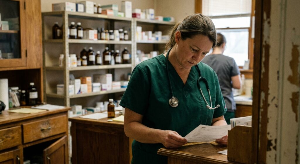 Veterinarian reviewing an acquisition offer for their practice