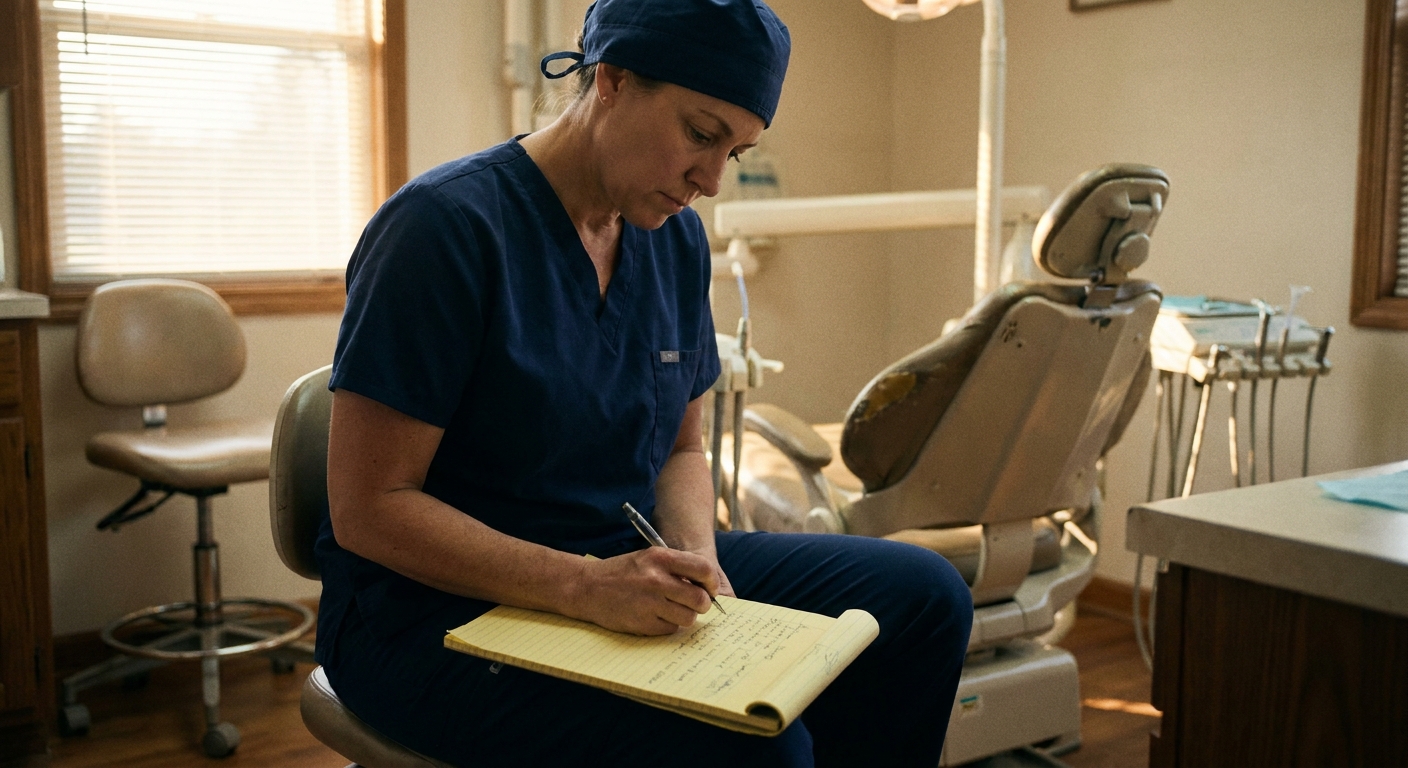 Questions to Ask Before Selling Your Practice to a DSO - dental practice office scene