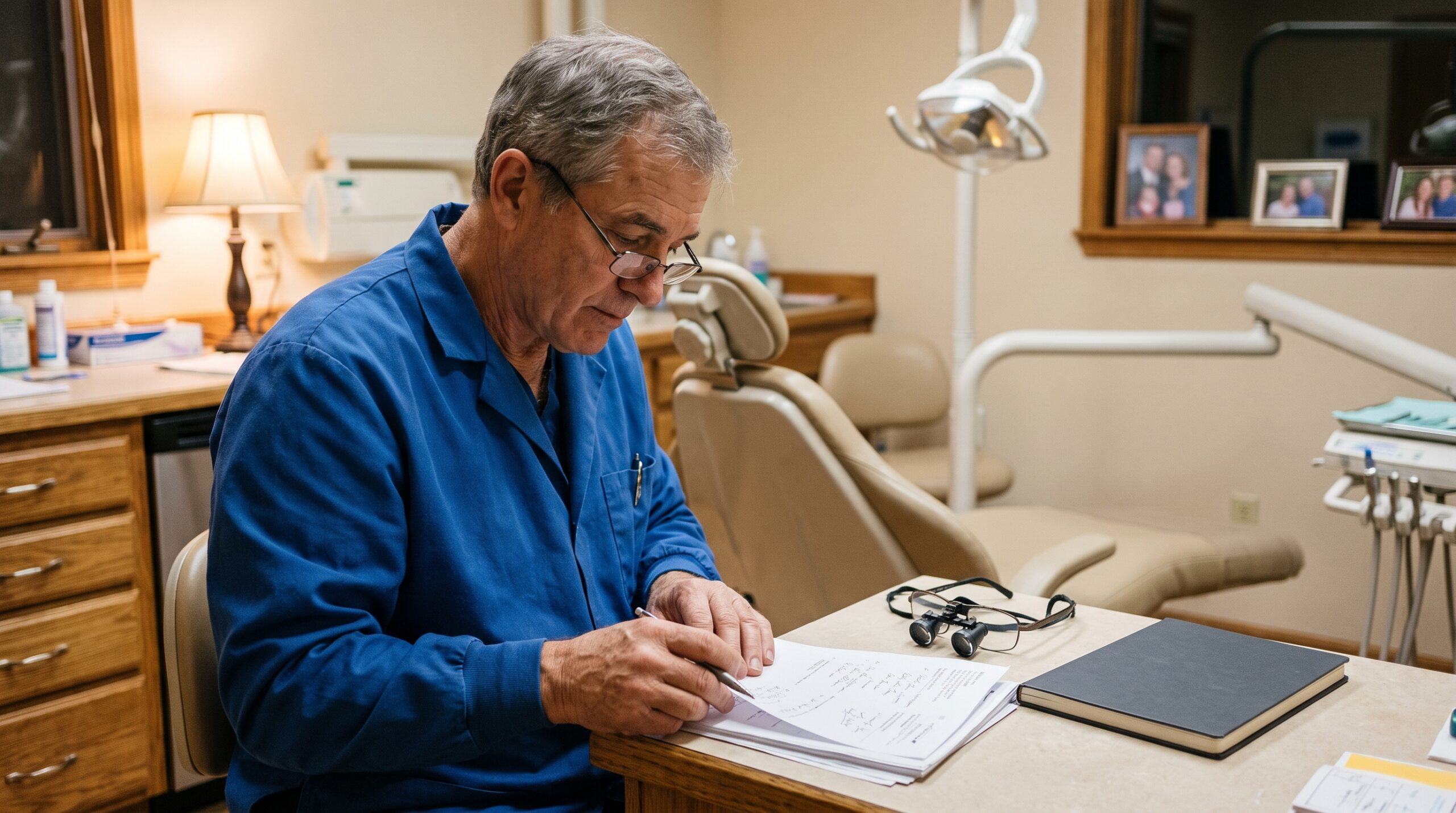 What Happens to Your Dental Practice if You Die or Become Disabled? - dental practice office scene