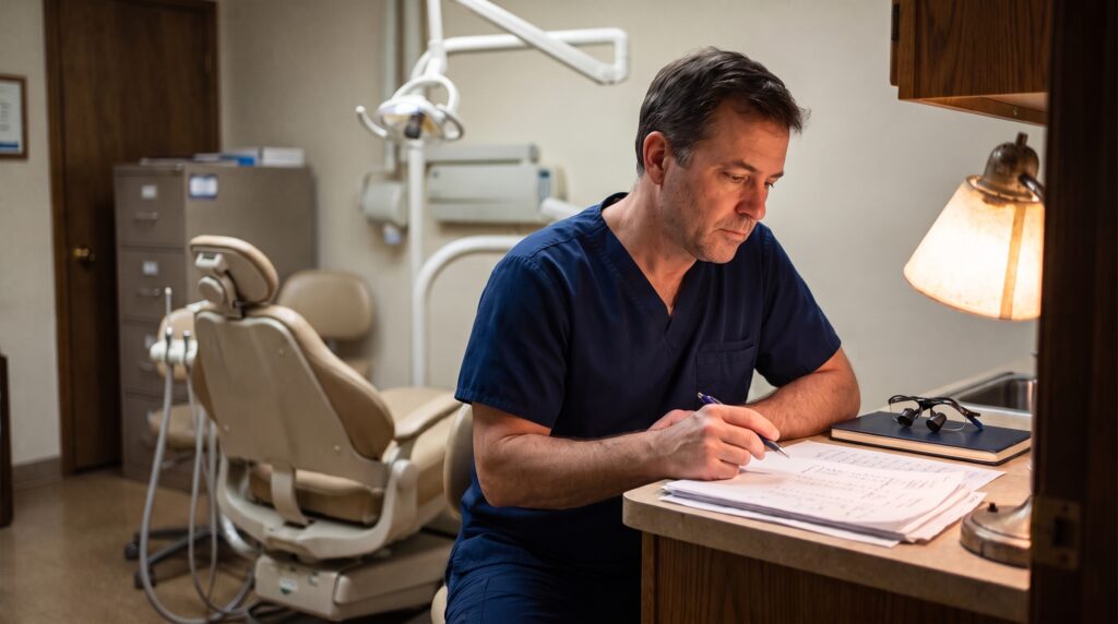 Is Your DSO Offer a Good One? How to Evaluate It in 2026 - dental practice office scene