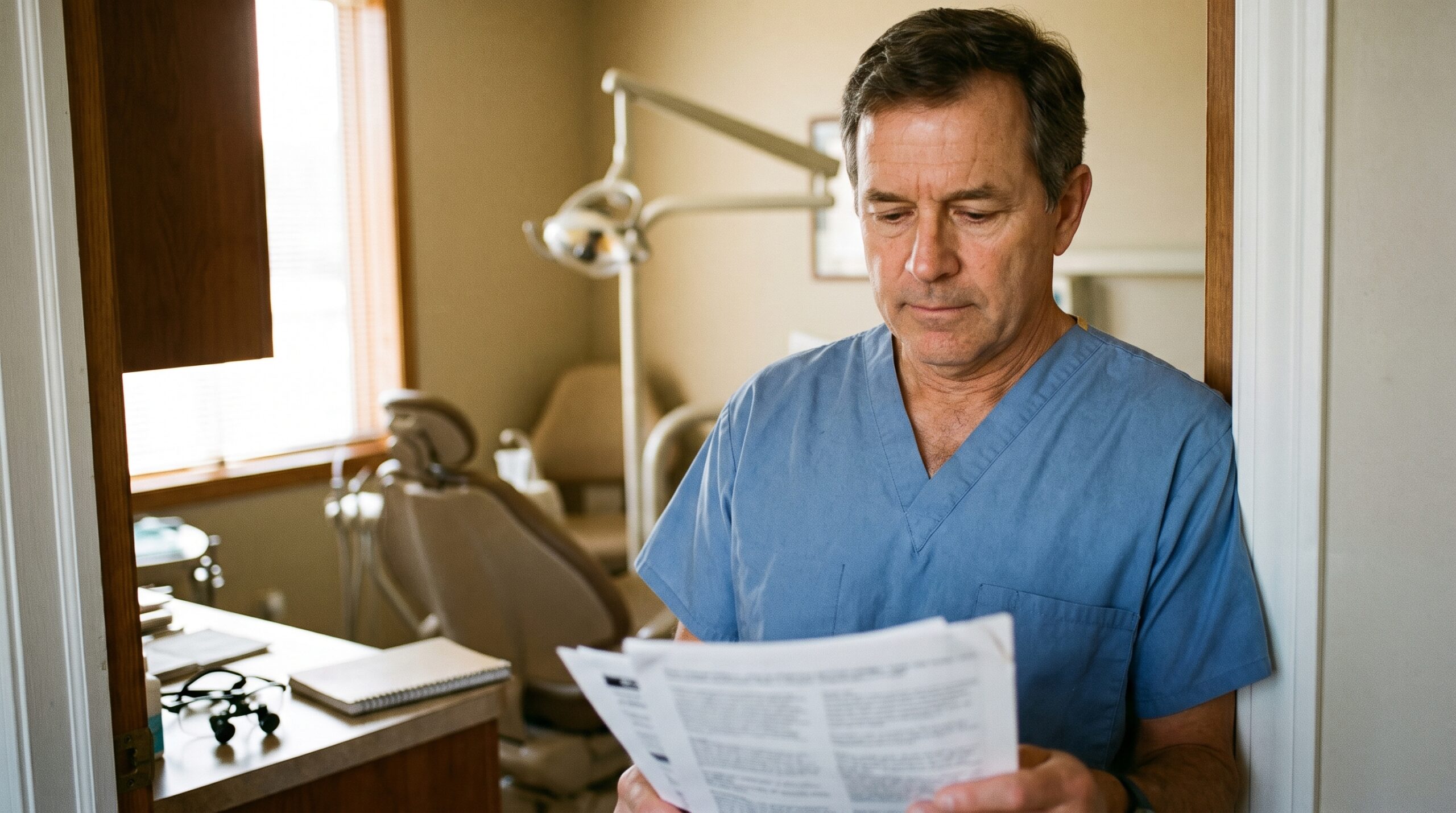Can I Sell My Dental Practice and Keep Practicing? - dental practice office scene
